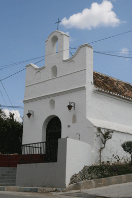 Fachada de la Ermita del Cristo de las Agonas