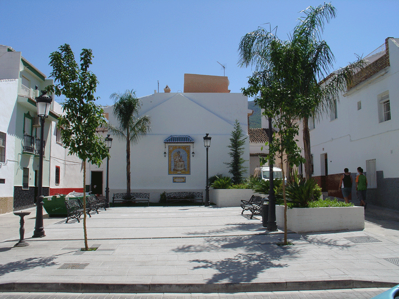 Imagen general de la Plaza Virgen de Gracia
