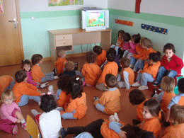 Escuela Infantil Municipal, aula Bilinge