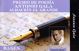 Bases del XII Premio de Poesa Antonio Gala
